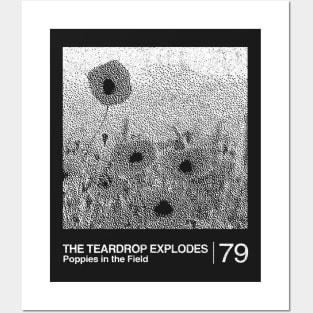 The Teardrop Explodes / Minimalist Graphic Artwork Design Posters and Art